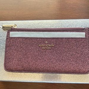 Kate Spade large slim card holder